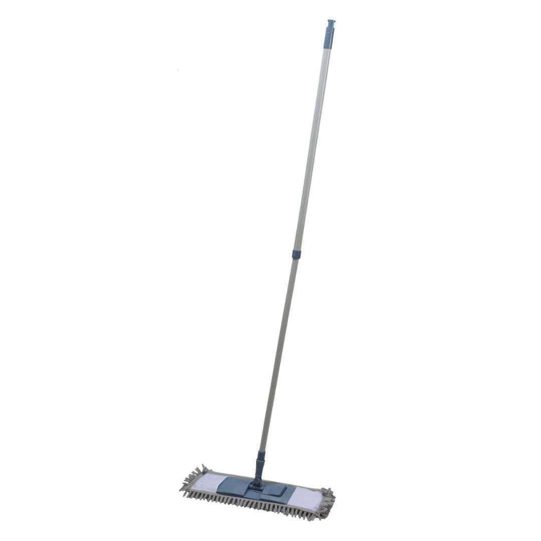 Mop din microfibră cu mâner telescopic, Ultra Clean, 44x14 cm