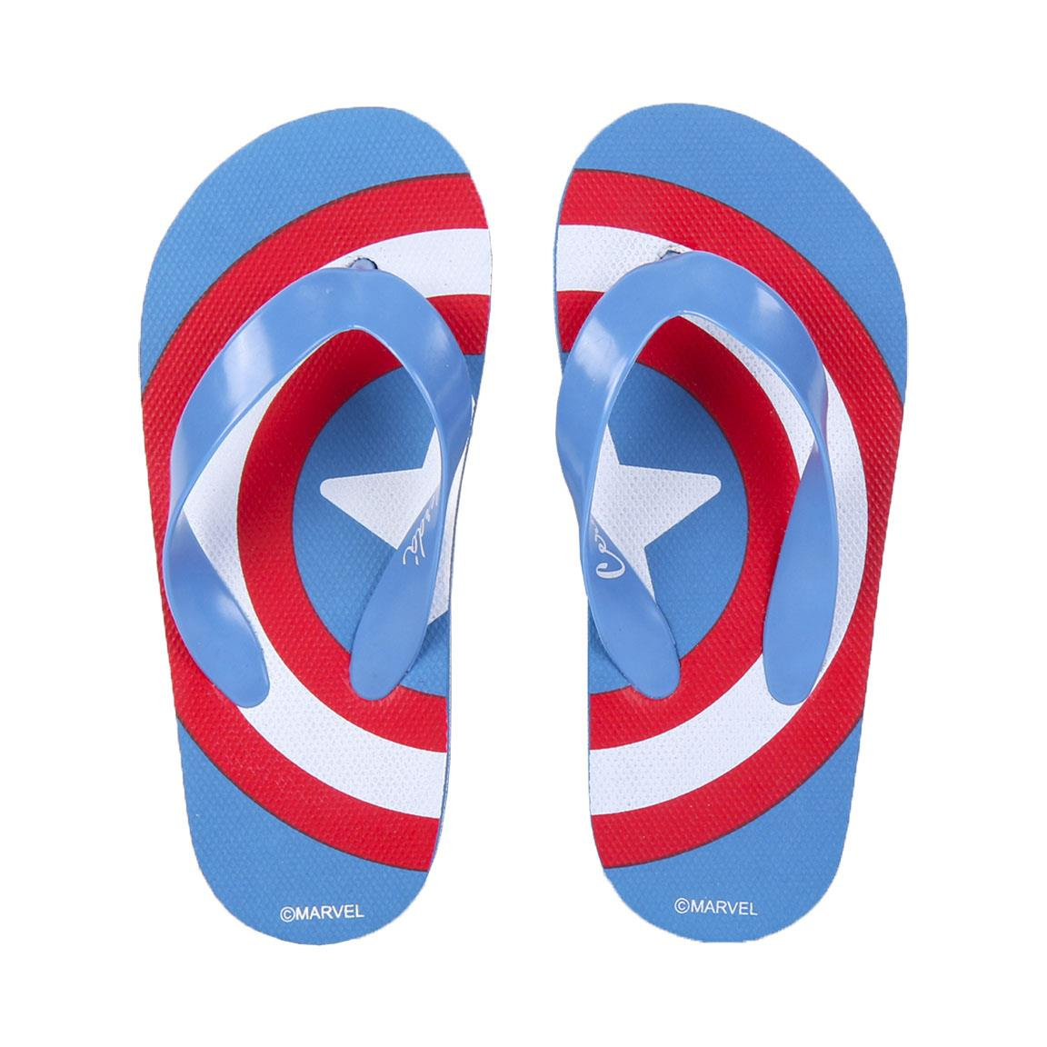 Papuci pentru băieți blue Avengers