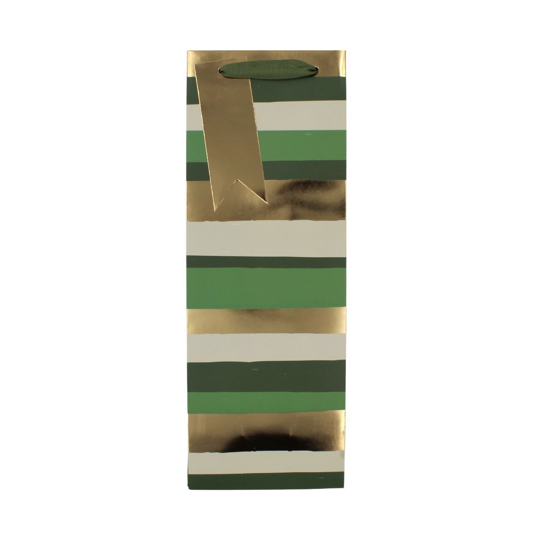 Pungă băuturi Clairefontaine Green Stripe