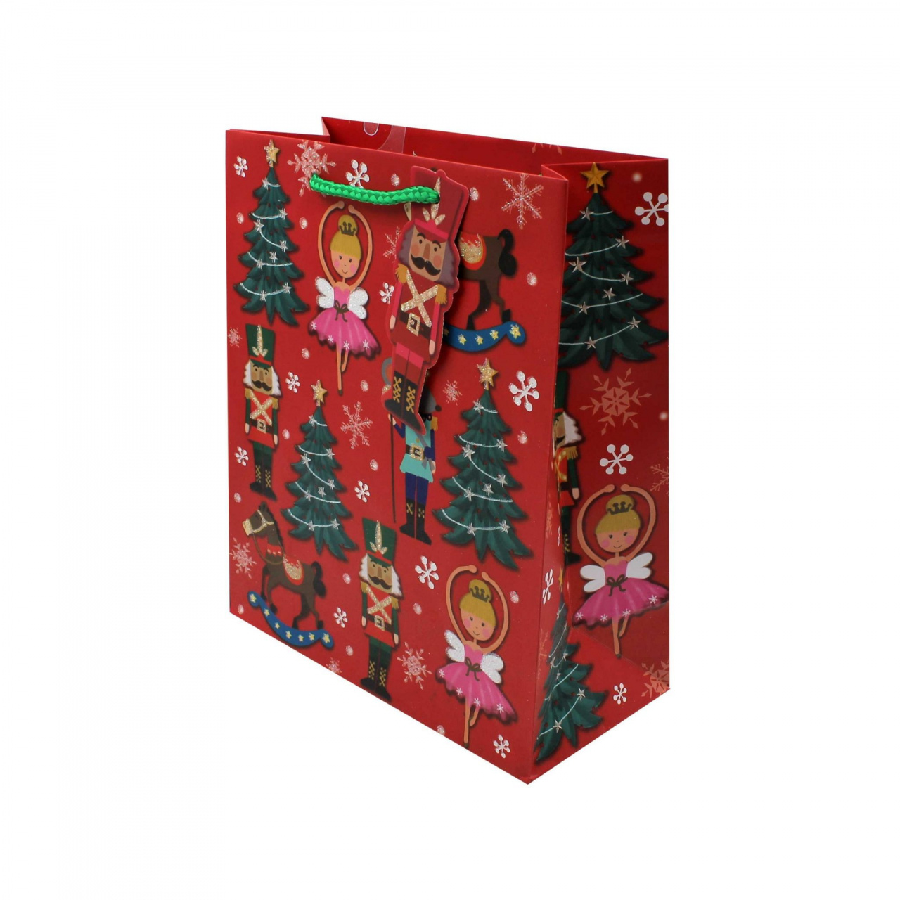 Pungă cadou Crăciun L NUTCRACKER