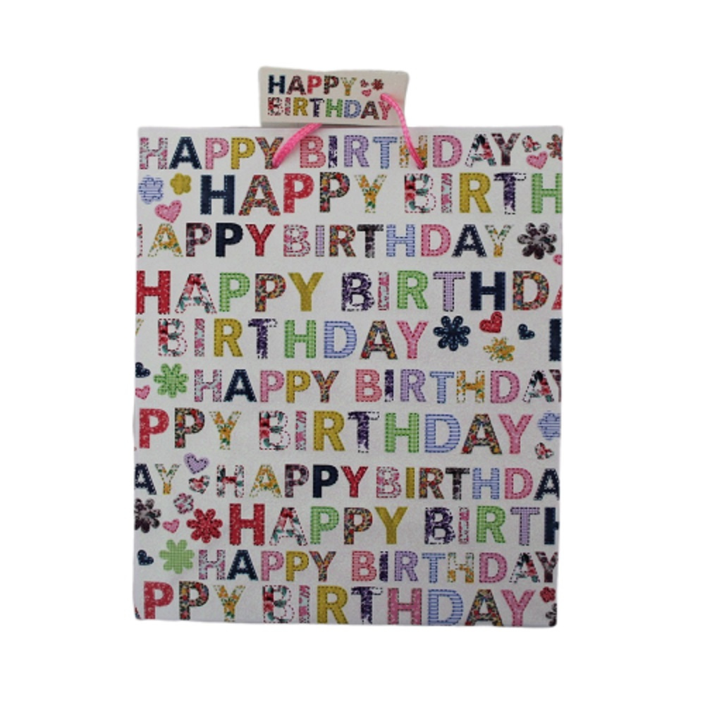 Punga cadou hartie M BIRTHDAY DREAMY