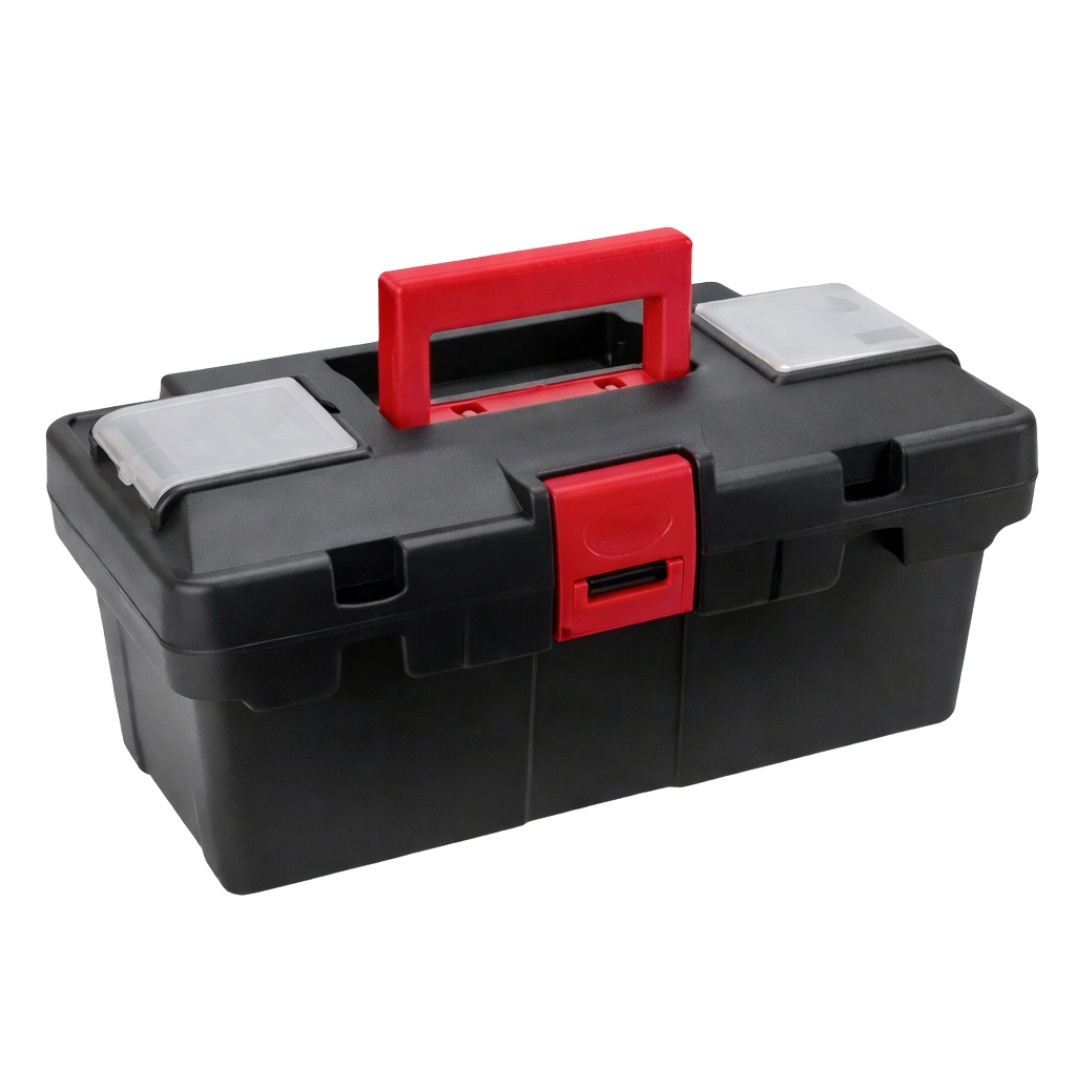 Trusă de unelte universală 152 piese FX Tools – Set complet în cutie compactă și durabilă, negru & roșu