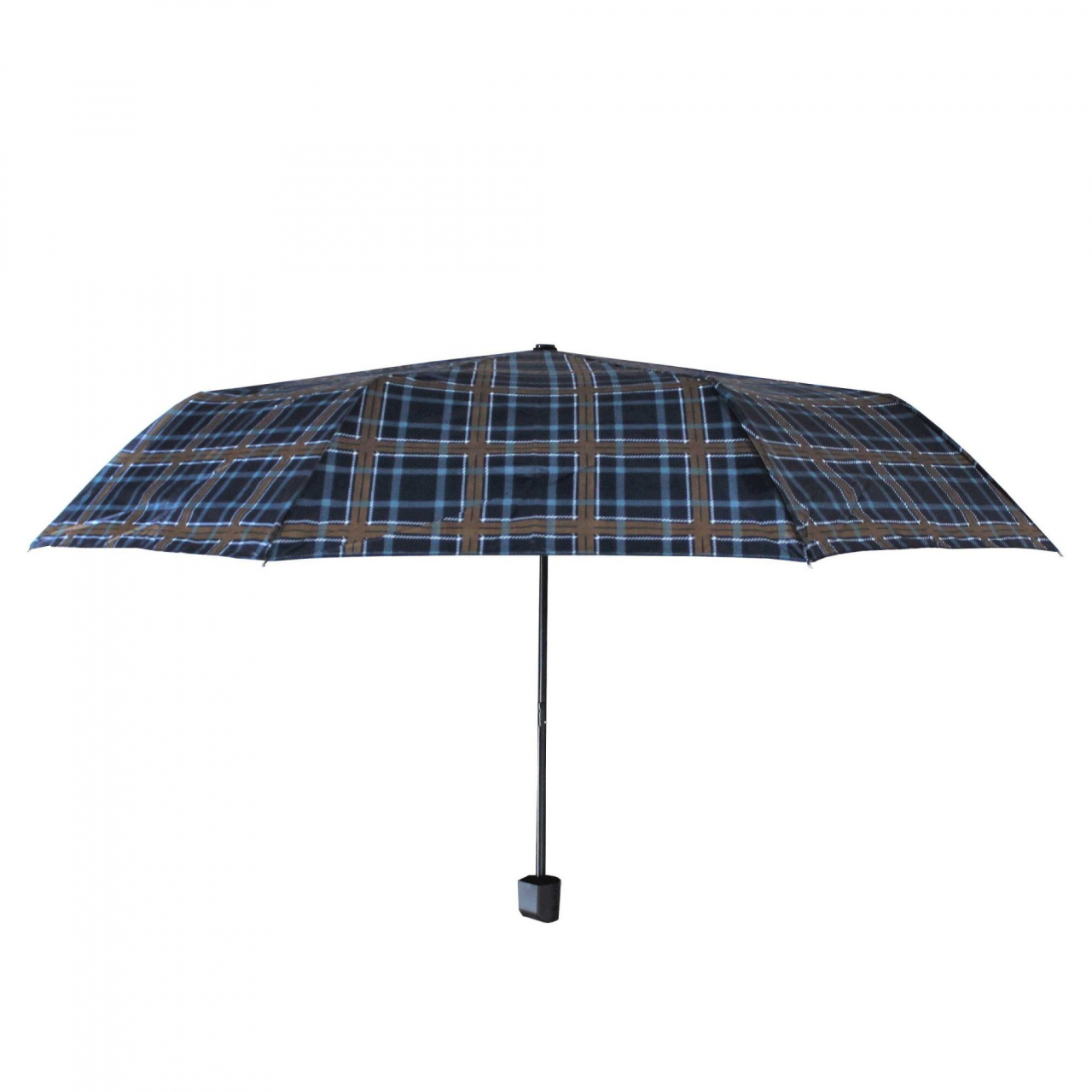 Umbrelă bărbați MINI manuală Perletti scottish blue squares