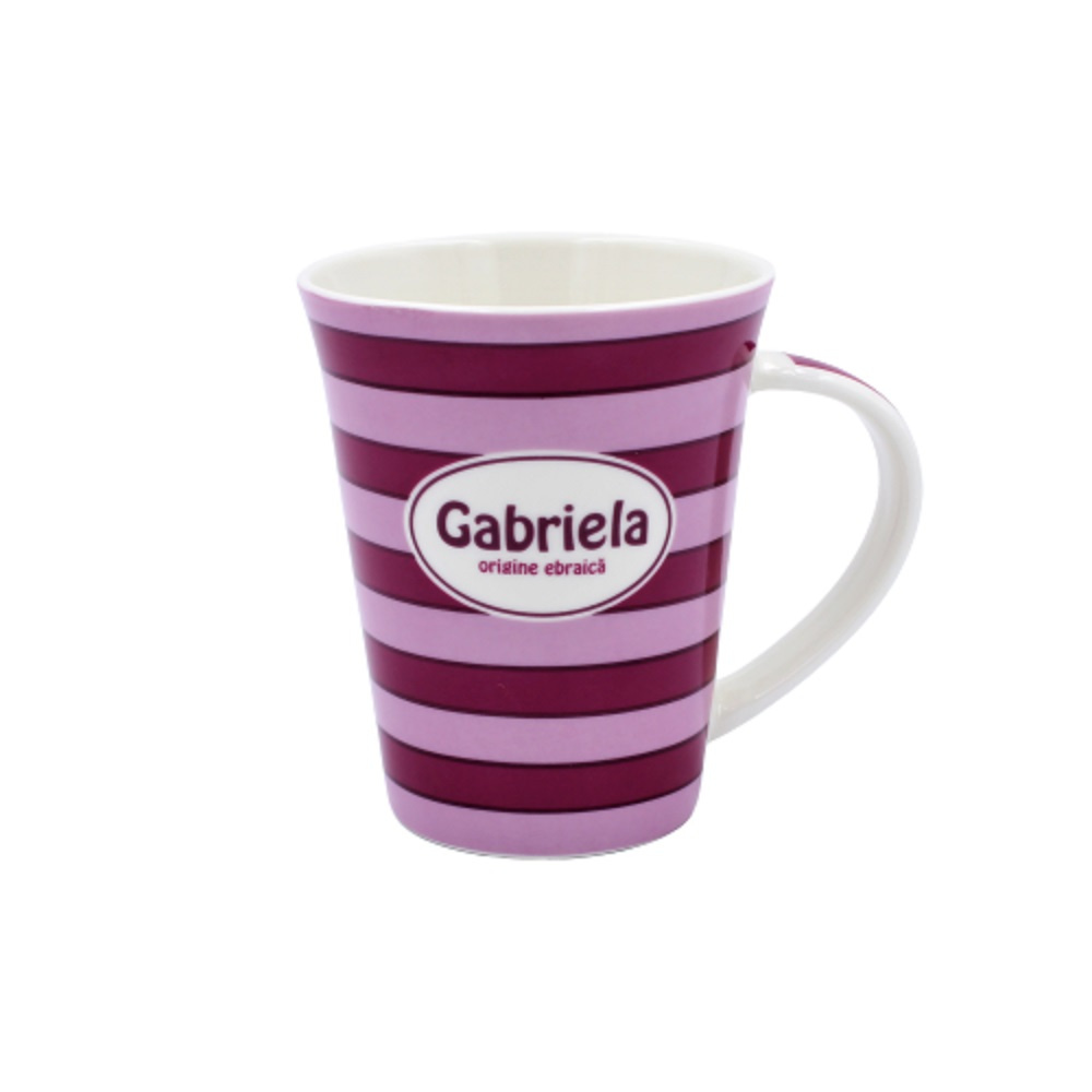 Cană din porțelan personalizată Gabriela