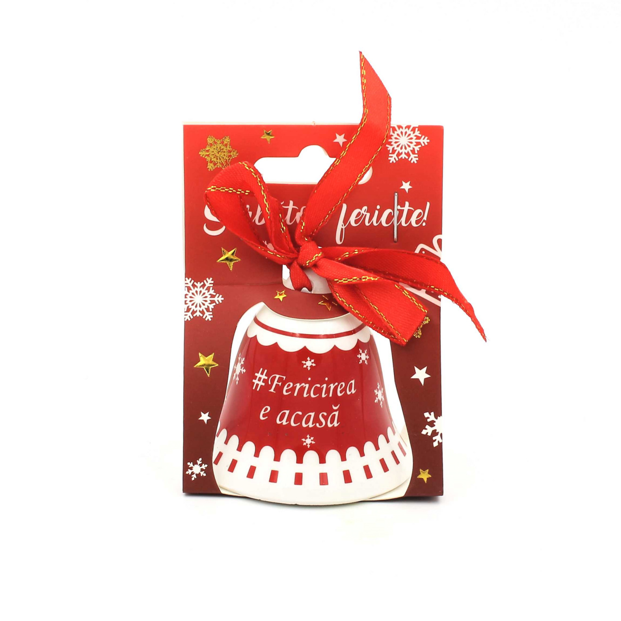 Clopoțel decorativ „#Fericirea e acasă"