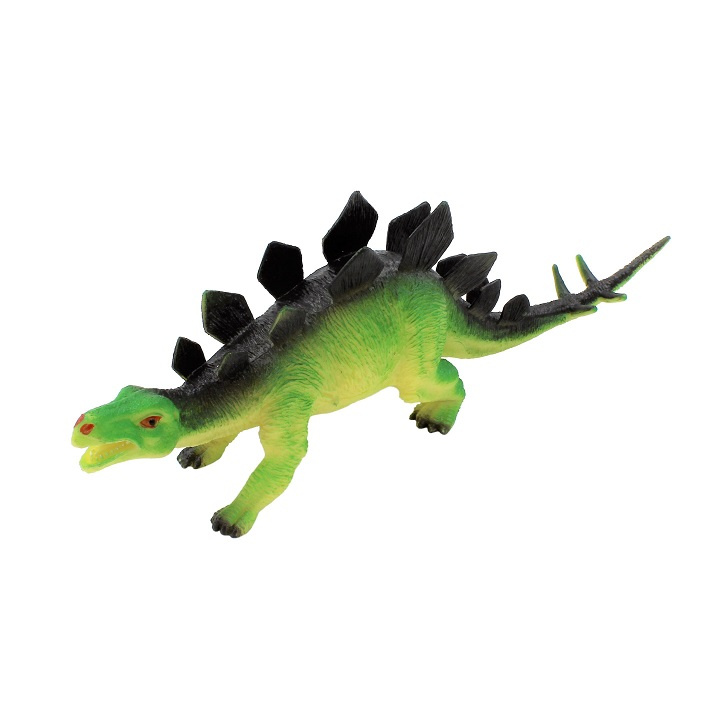 Figurină cu sunet Sqweekies stegosaurus verde 28cm