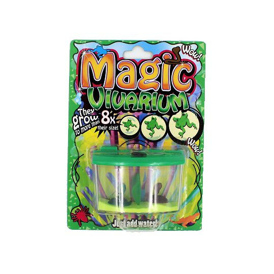 Mini acvariu verde Magic Vivarium serpi