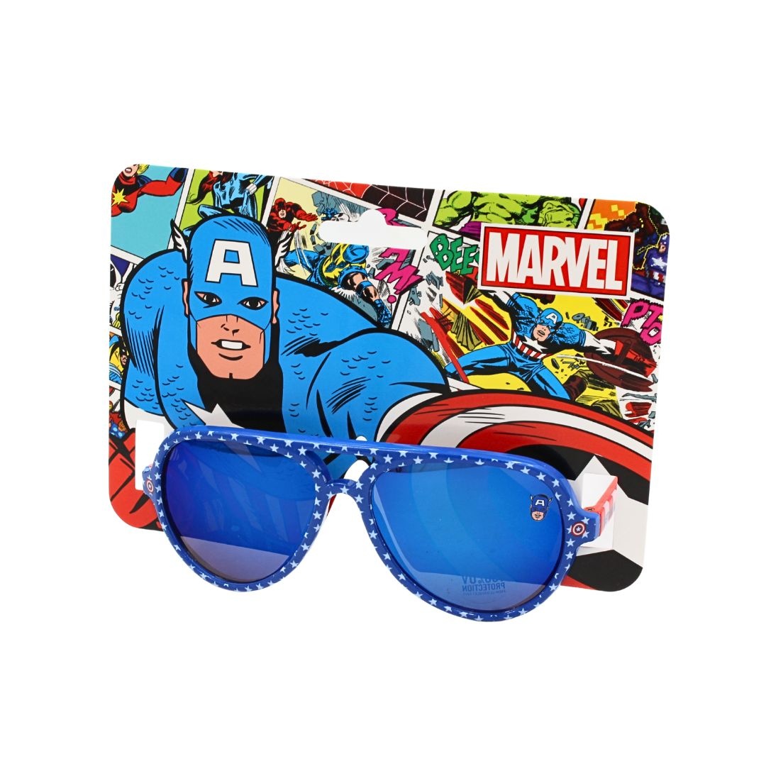 Ochelari de soare pentru copii, Avengers, protecție 100% UV, bleu