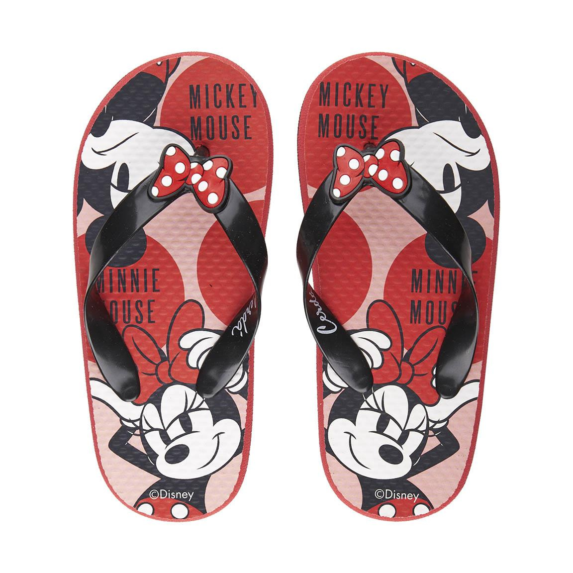 Papuci cu fundițe pentru fetițe Minnie