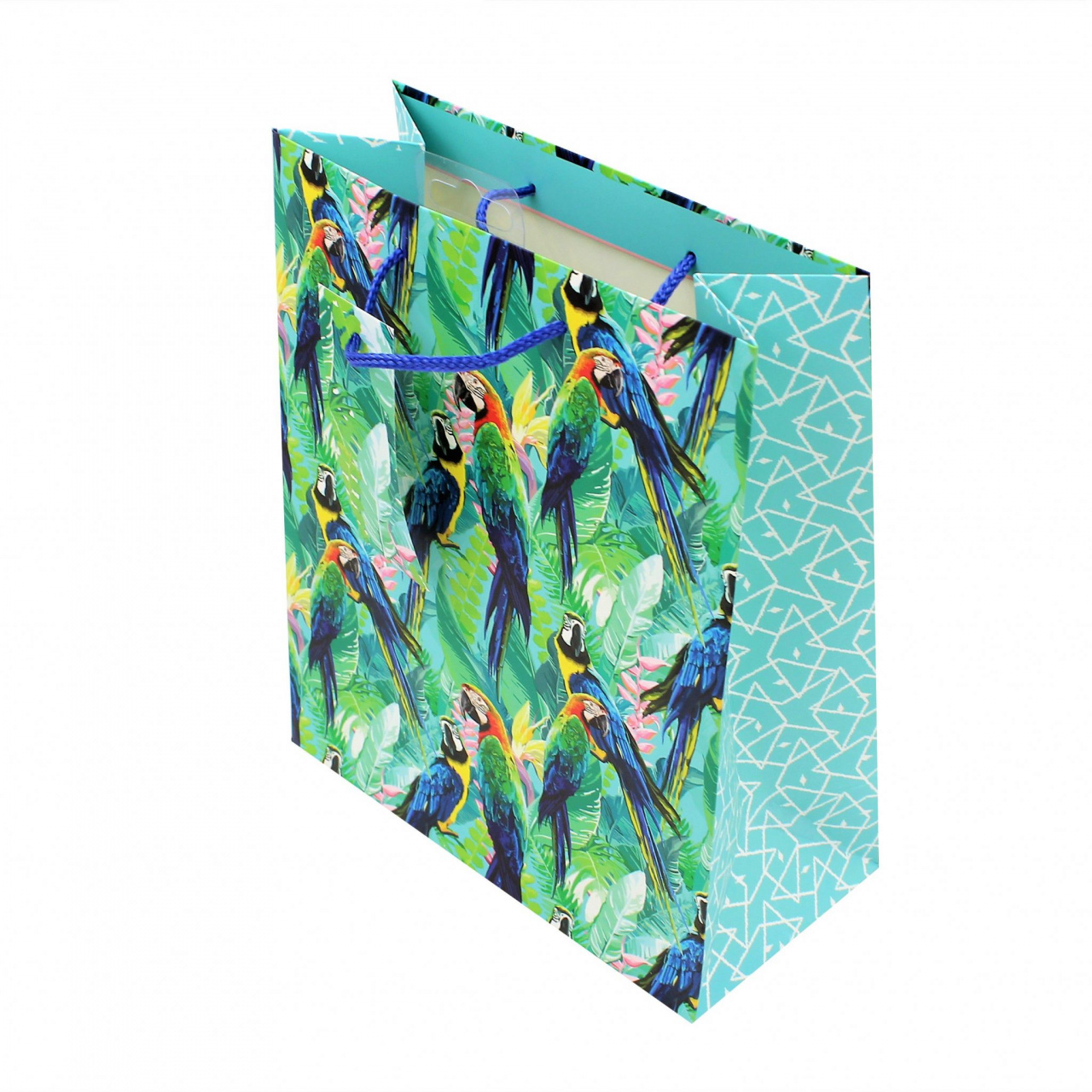 Punga de cadou hartie M Parrots
