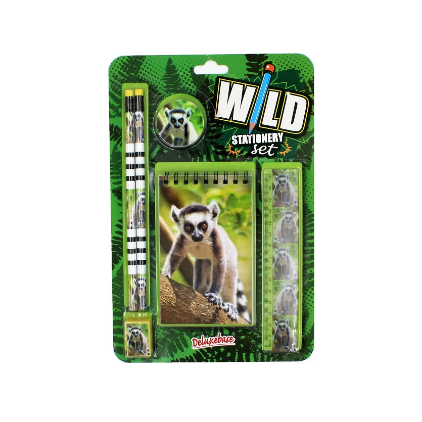 Set 6 rechizite Wild stationery Suricată