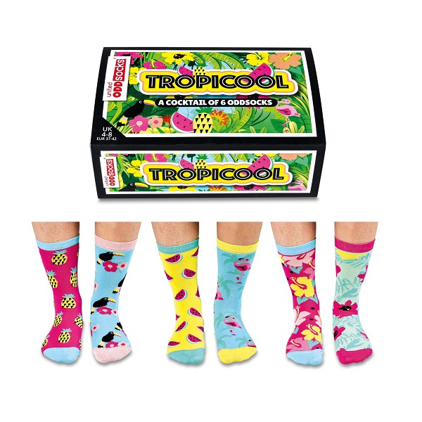Set 6 șosete pentru femei Tropicool