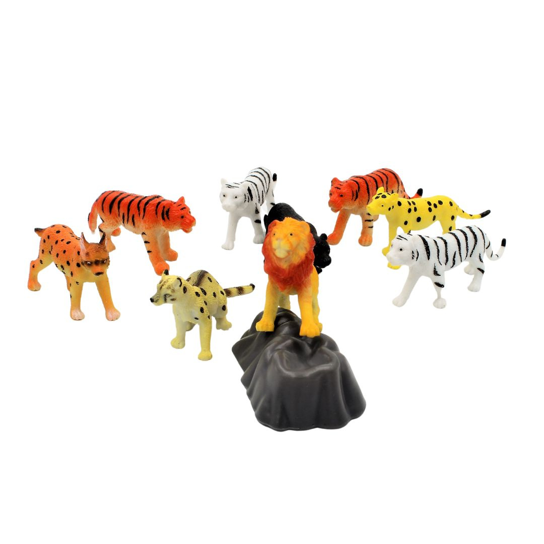 Set figurine animale sălbatice Big cats