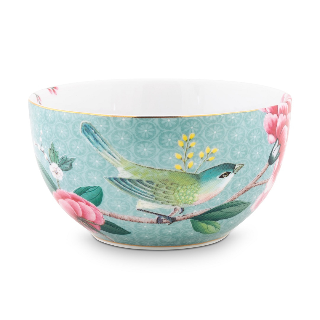 Bol din porțelan, Pip Studio, 12cm, colecția Blushing Birds