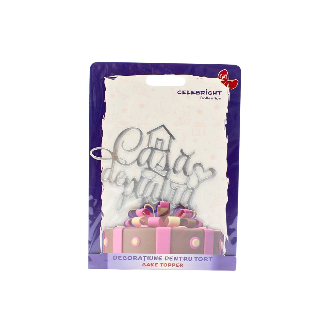 Cake Topper tort Casă de piatră