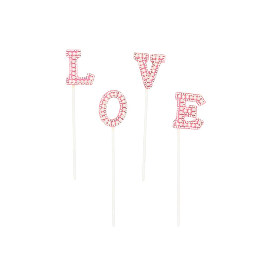 Cake Topper tort L O V E