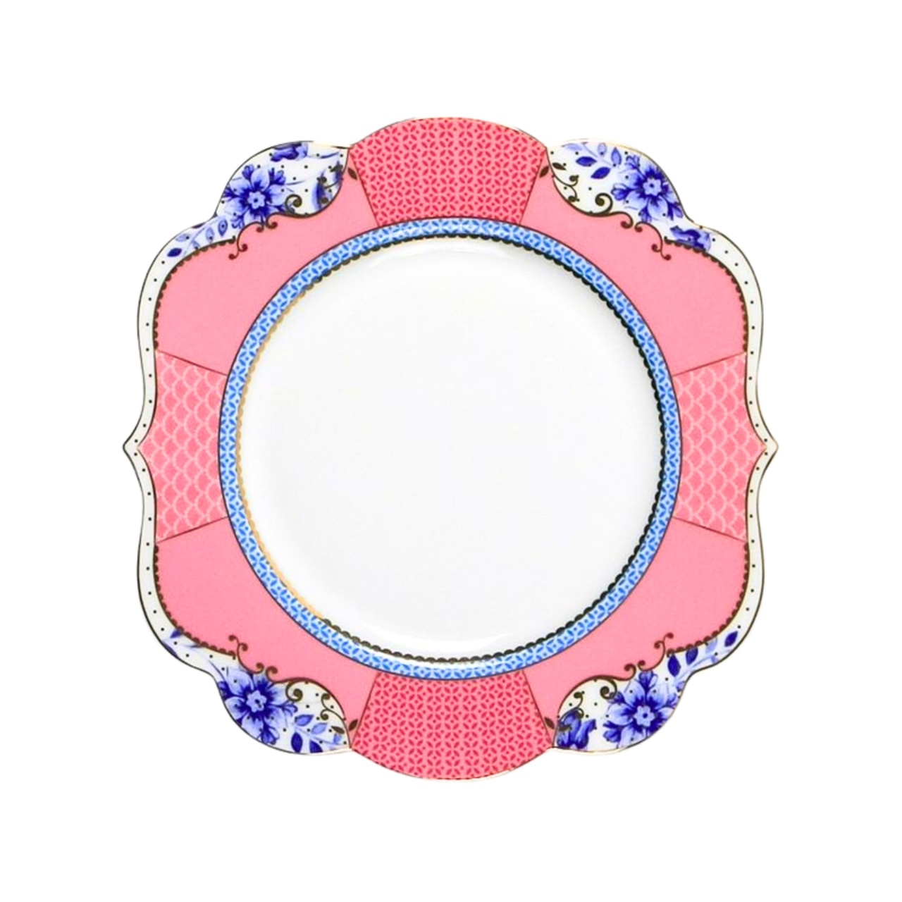 Farfurie din porțelan, Pip Studio, Pink, 17 cm, colecția Royal Multi
