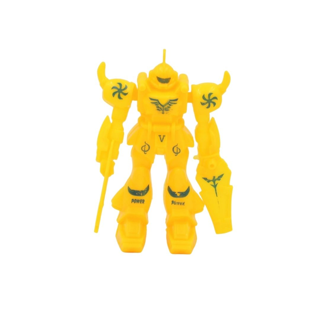 Figurină roboțel de jucărie galben