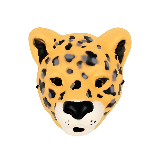 Mască pentru copii, Deluxebase, mărime universală, model animăluț leopard