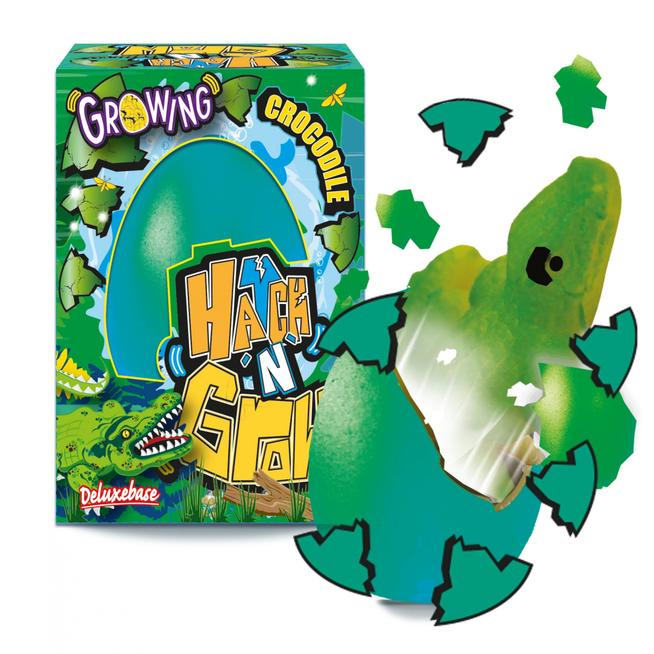 Ou figurină cu surpriză Crocodile small