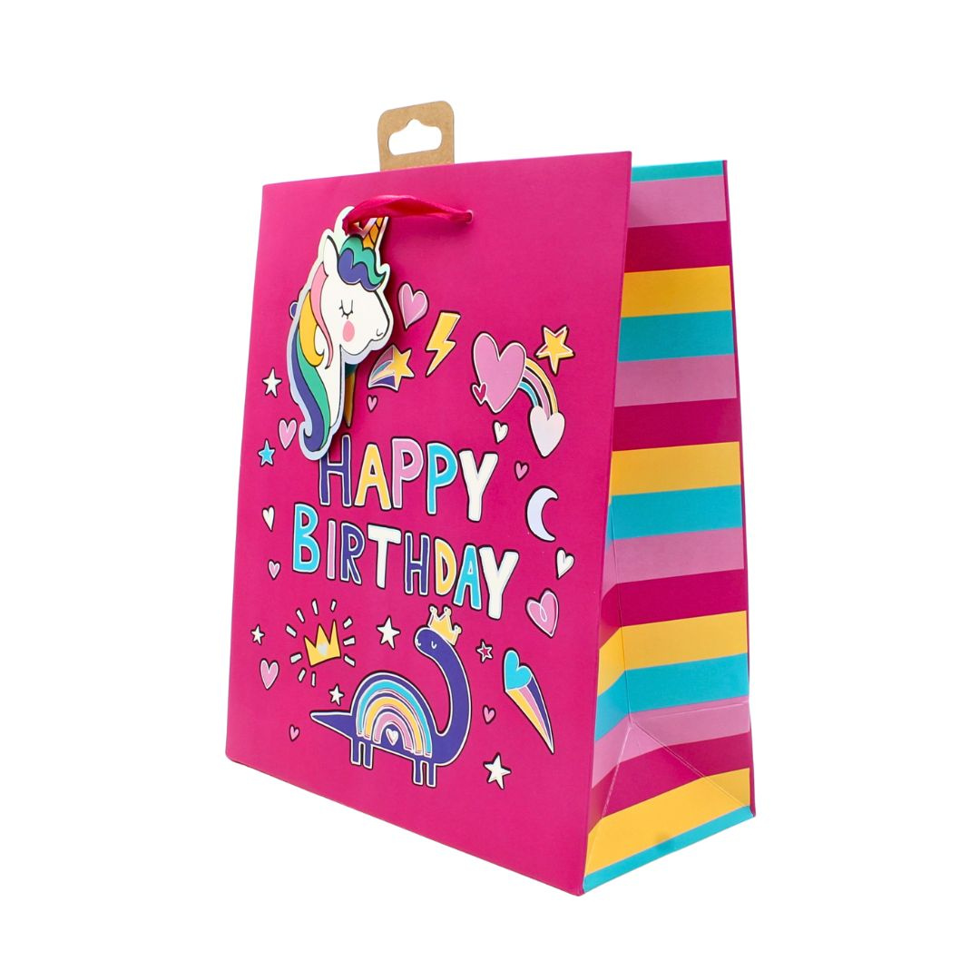 Pungă cadou Clairefontaine M Dino Unicorn