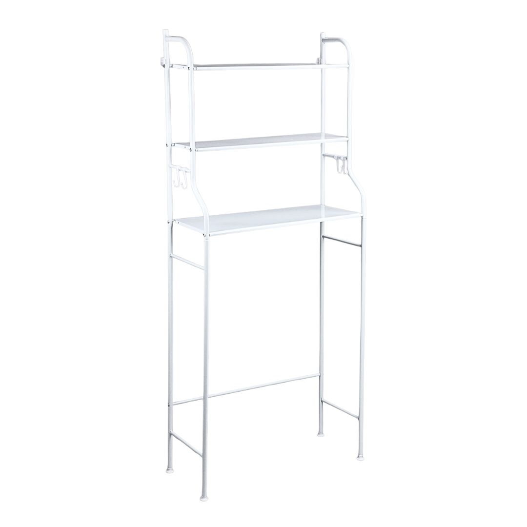 Raft de depozitare metalic, 3 polițe, pentru mașina de spălat, Storage Solutions, 65x38x155 cm