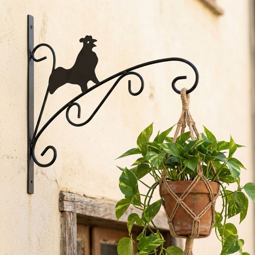 Suport agățătoare pentru ghiveci ProGarden, design decorativ, oțel,…
