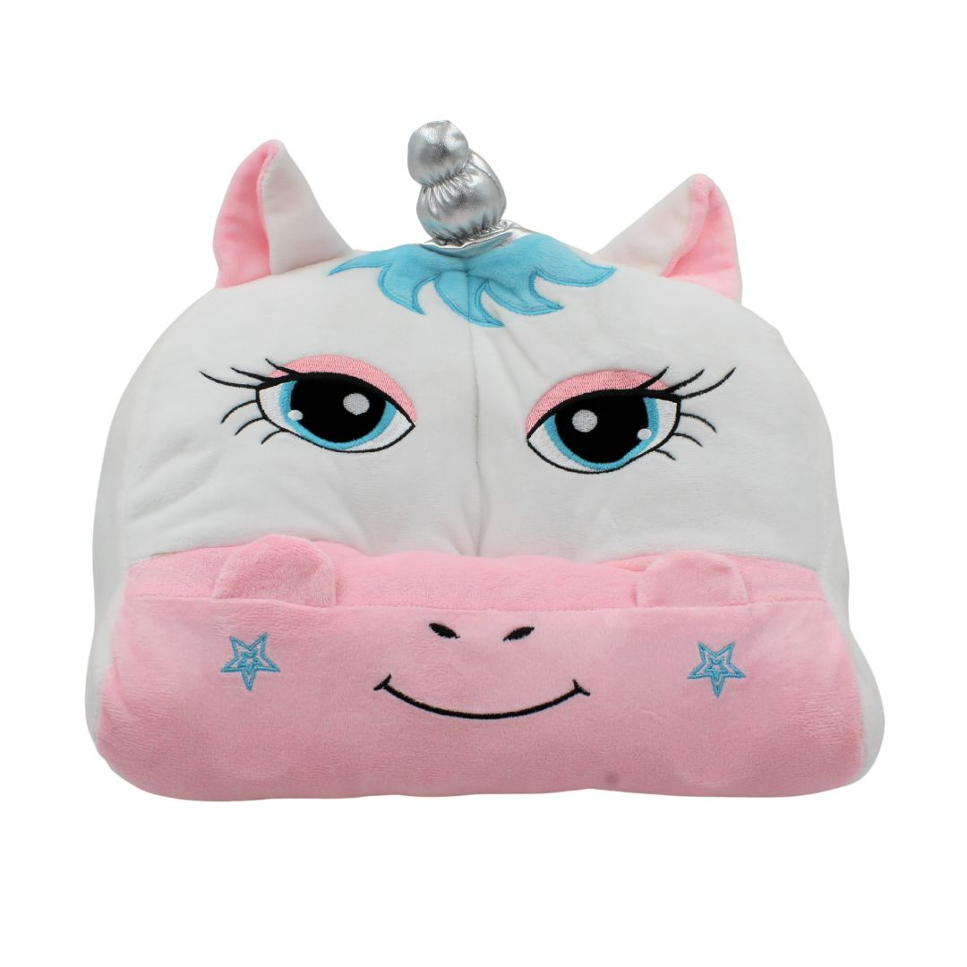 Suport carte sau tabletă din pluș Unicorn