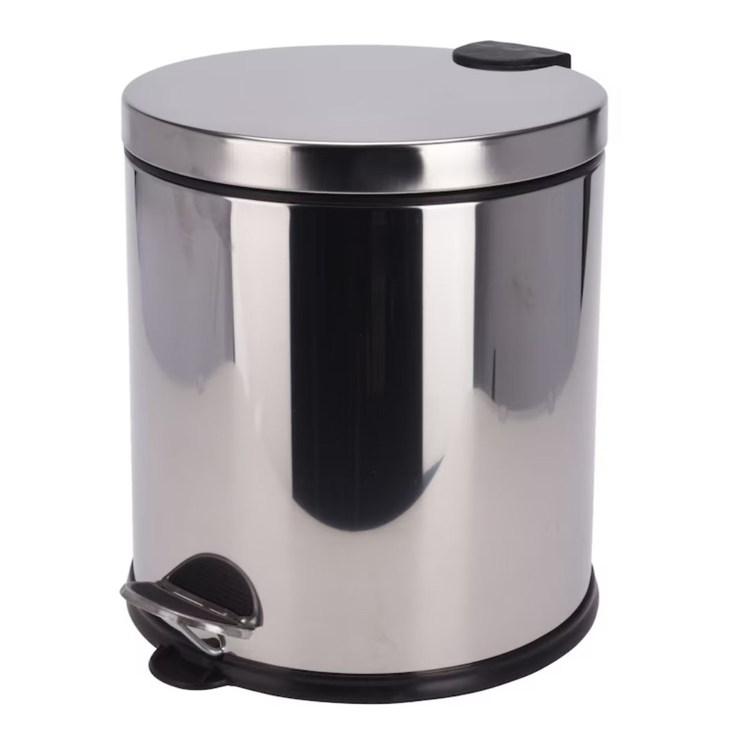 Coș de gunoi din oțel inoxidabil, 20L, cu pedală, sistem soft-close