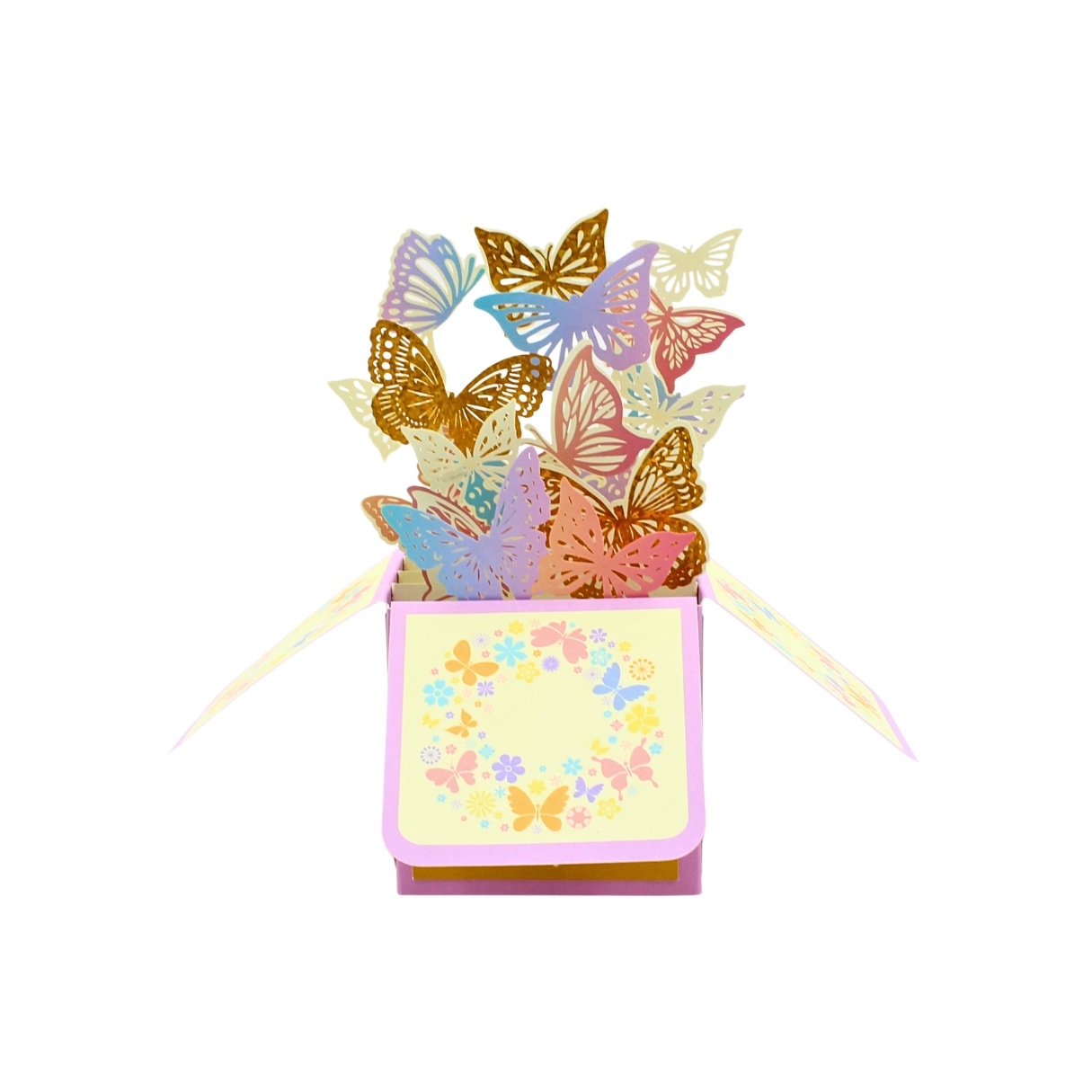 Decorațiune din hârtie Magic Pop-Ups Fluturi