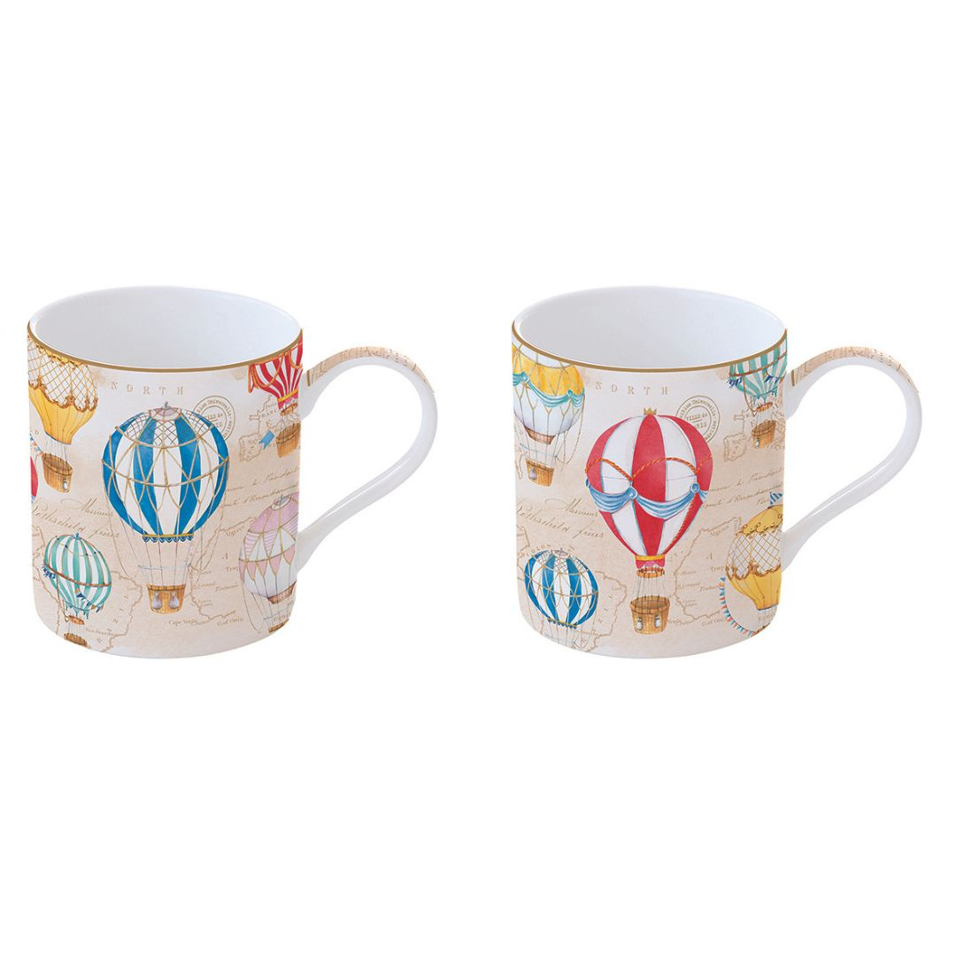 Set porțelan 2 căni 350ml Air Balloons