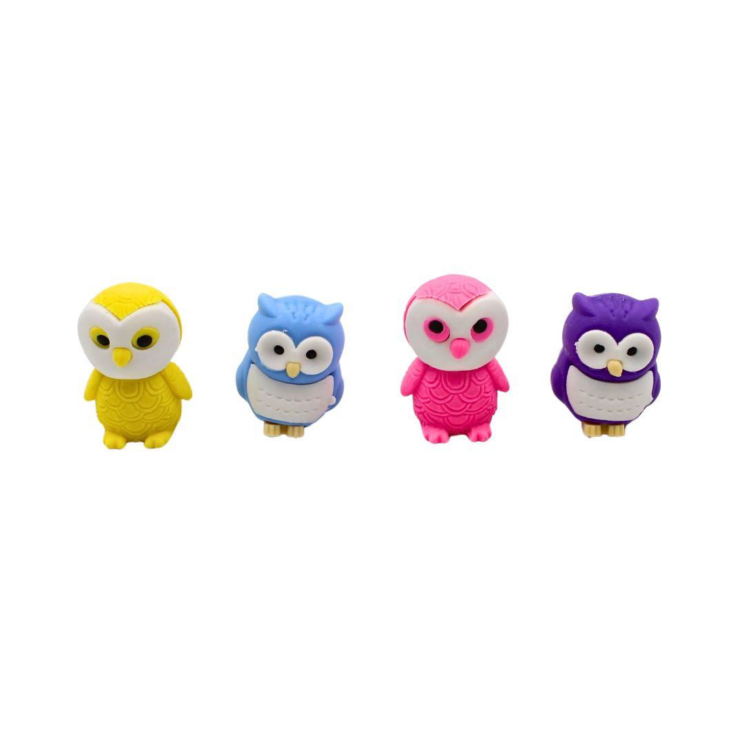 Set radiere colecționabile Erazer Buddies bufnițe