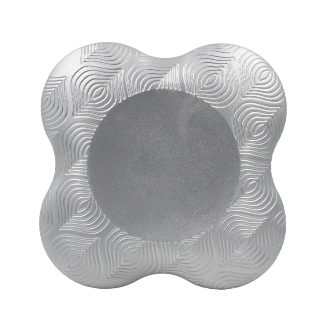 Suport genunchi XQ Max, anti-alunecare, pentru fitness, 20x20cm, argintiu