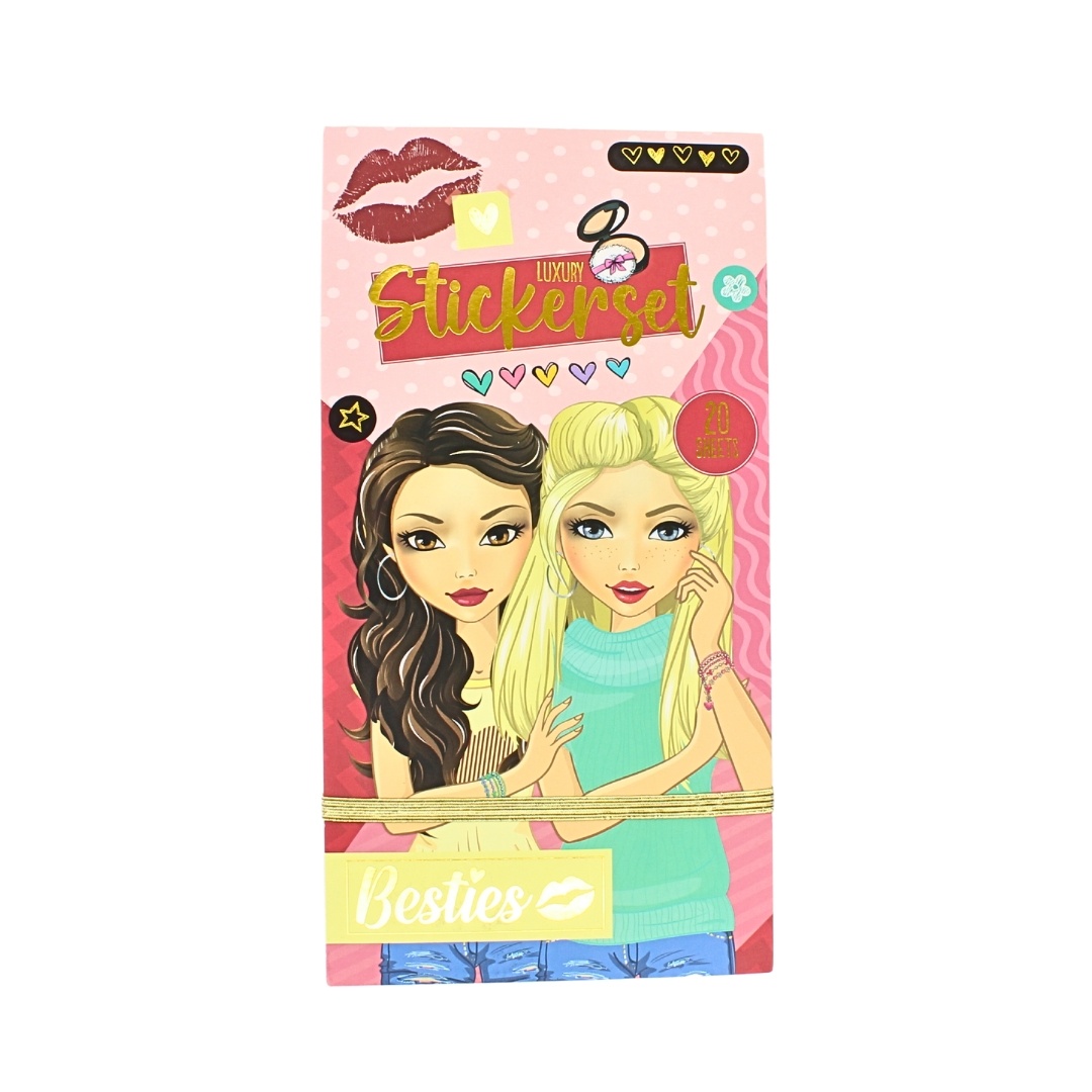 Album de stickere, Besties, +3 ani, 20 de file cu diverse modele