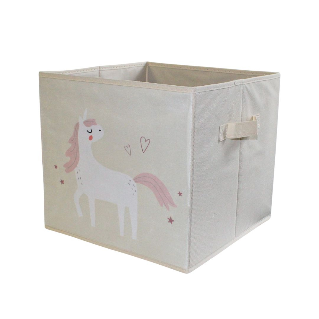 Cutie depozitare unicorn bej 30×30 cm