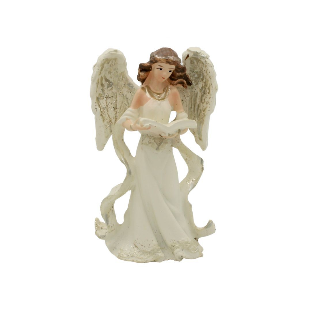 Figurină înger carte House of Seasons 11cm