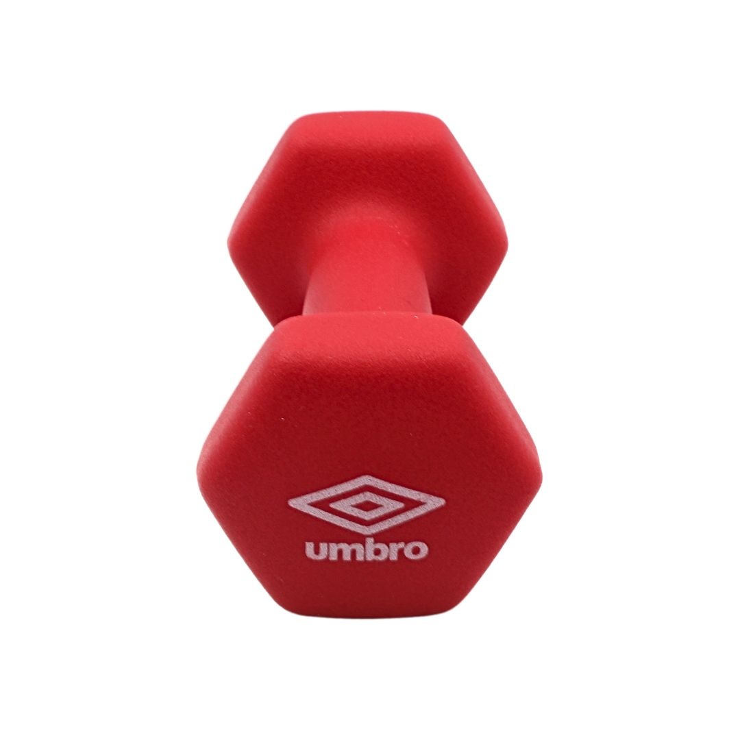 Ganteră 2 kg, Umbro, roșu