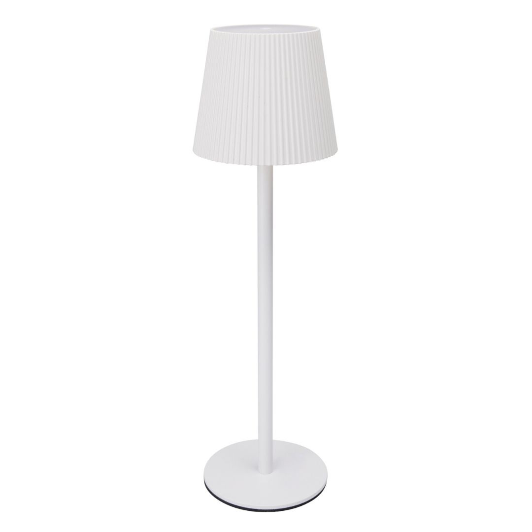 Lampă de masă, LED Touch, 10x36 cm, alb, 3 trepte de intensitate, lumină alb cald