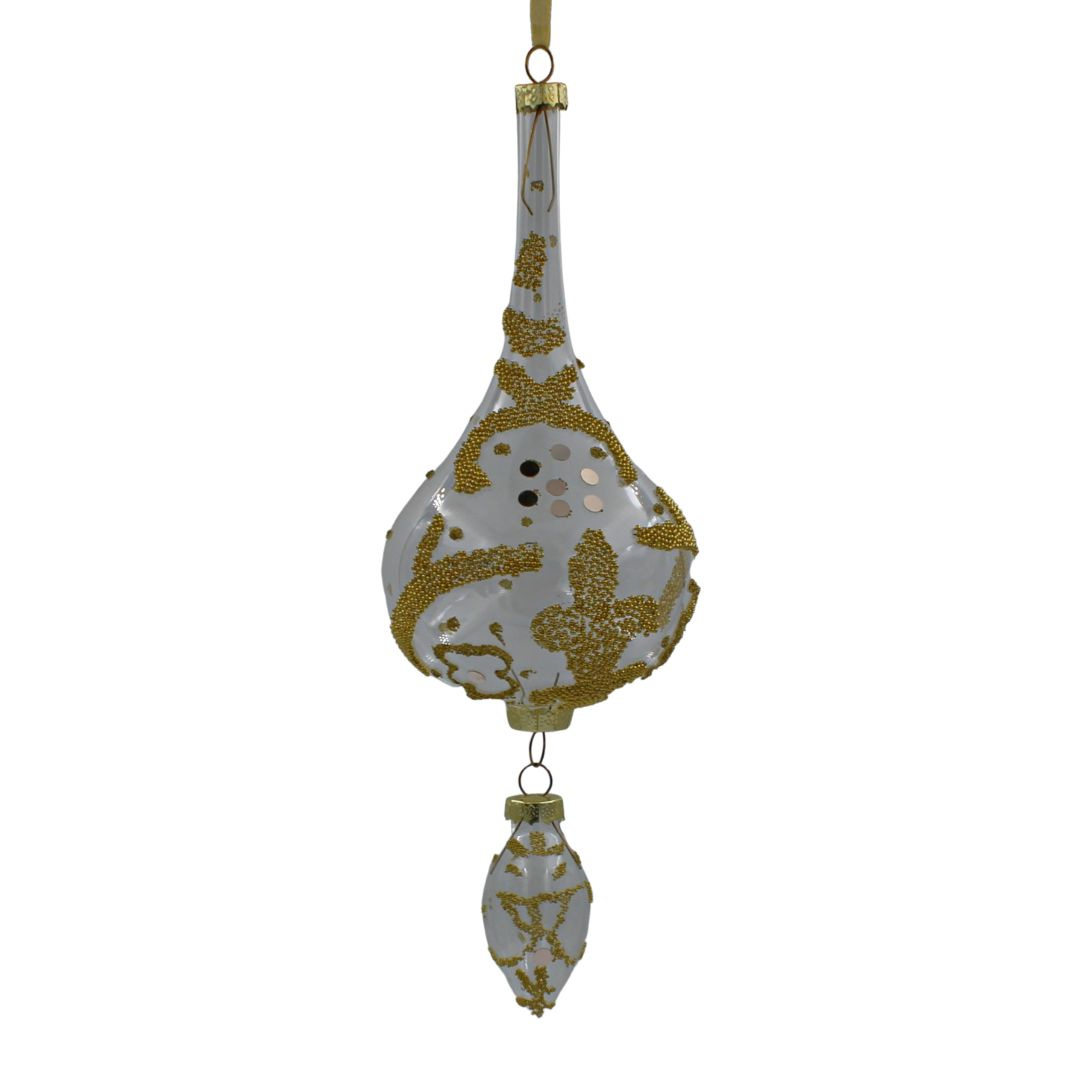 Ornament Decoris - Glob elegant transparent 25cm