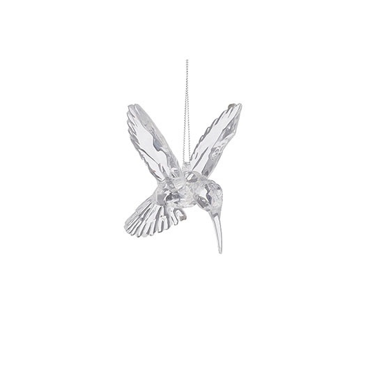 Ornament irizat transparent House of Seasons colibri