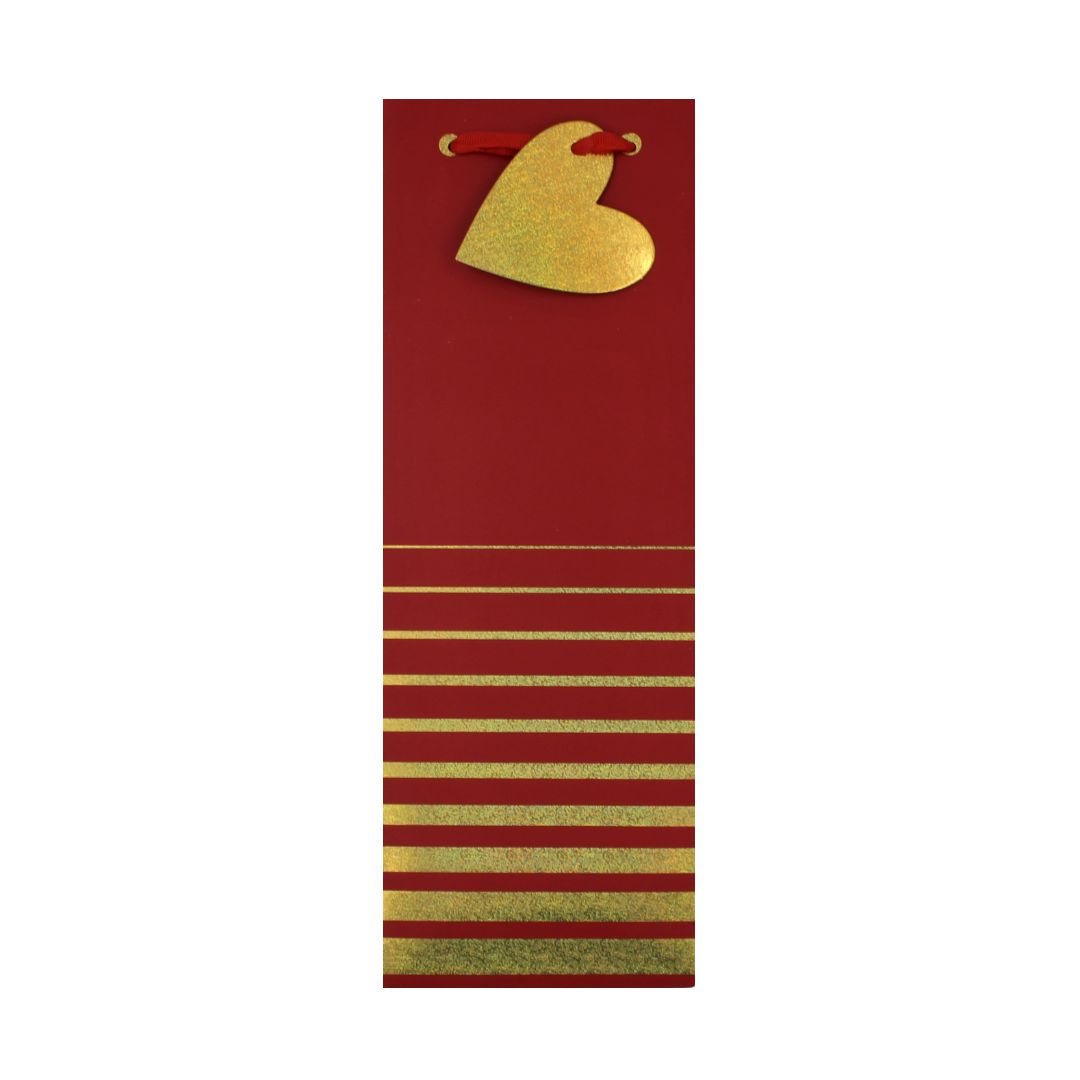 Pungă băuturi Clairefontaine roșu-auriu