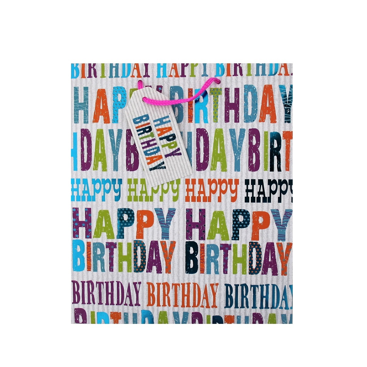 Punga cadou hartie M BIRTHDAY SMART