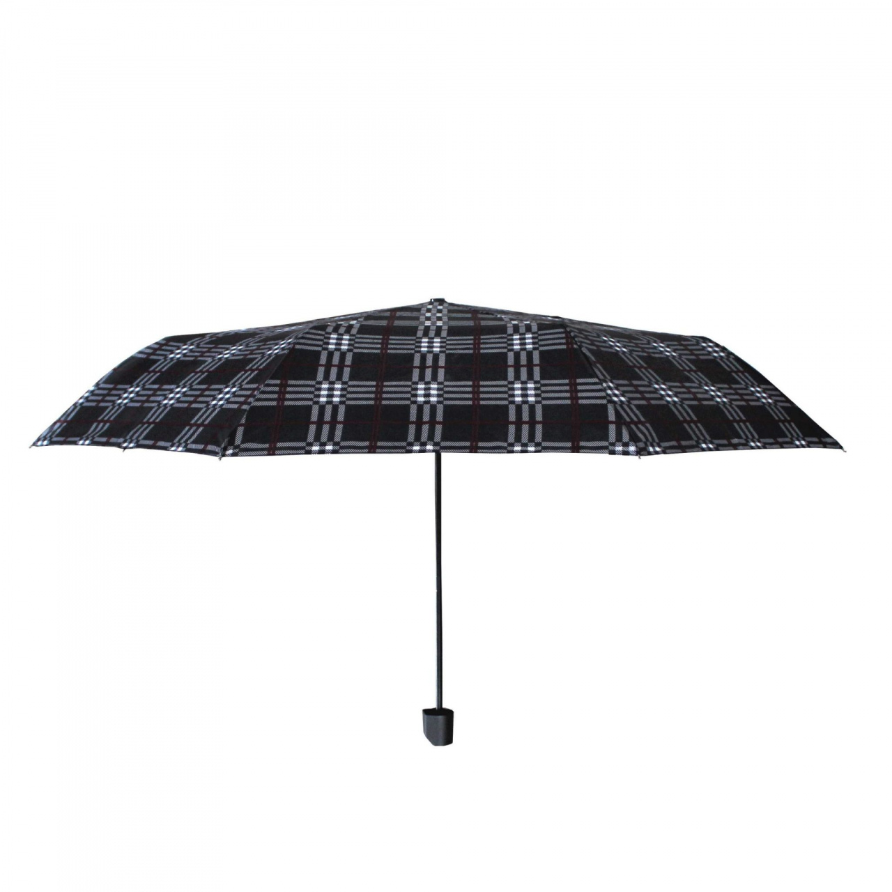 Umbrelă bărbați MINI manuală Perletti scottish black red