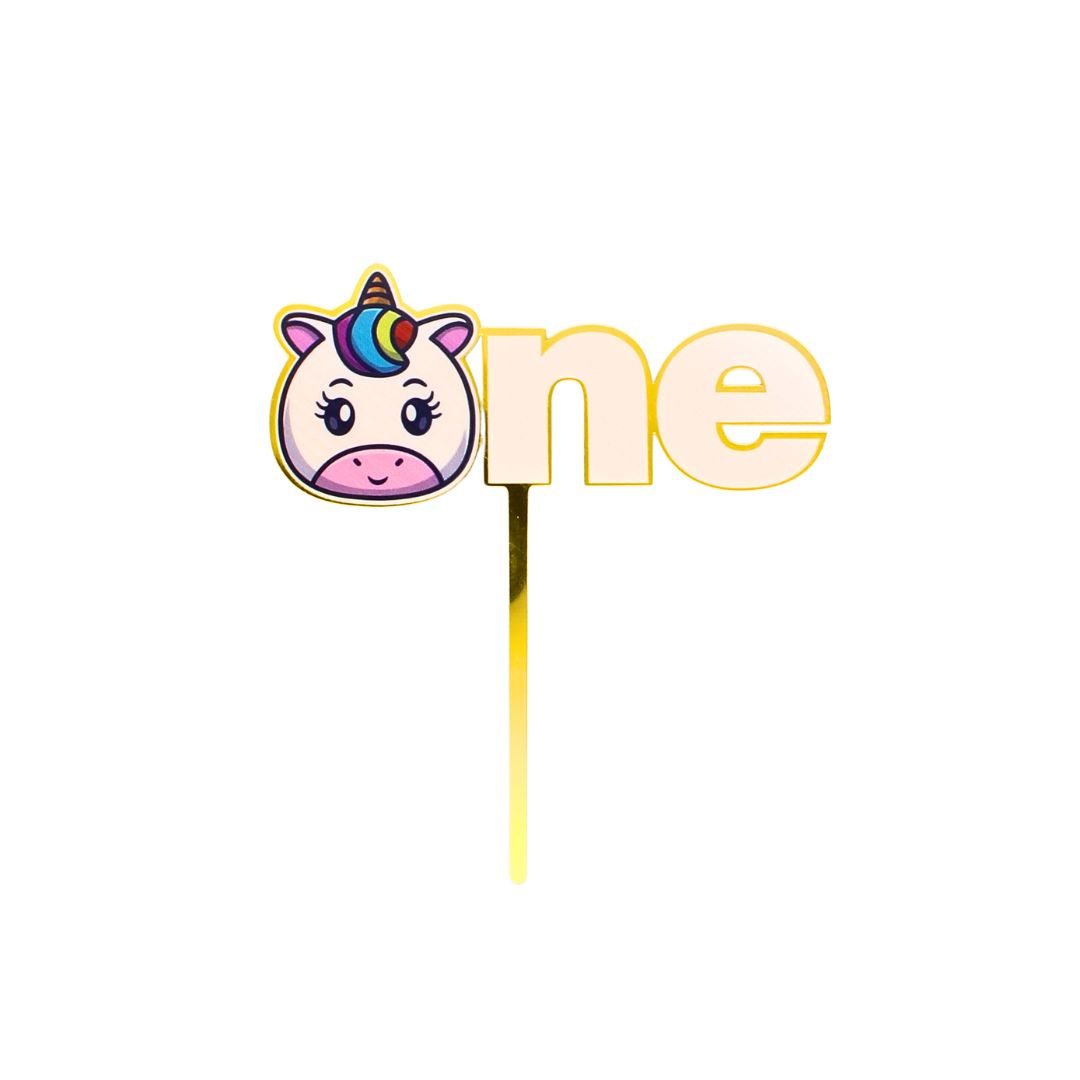 Cake Topper tort model unicorn One