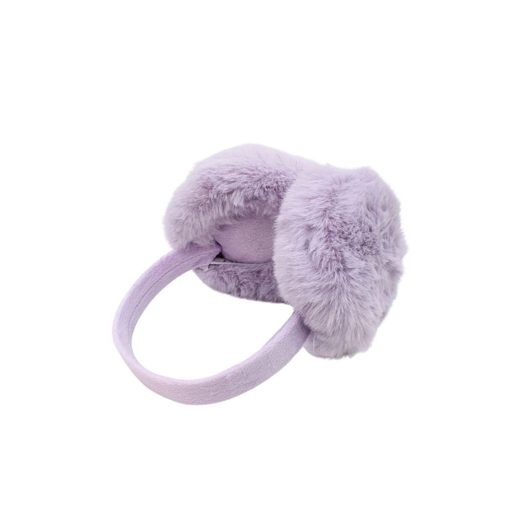 Căști pufoase pentru urechi Antonio, 94 g, Ø 14 cm, circumferință 44 cm, mov