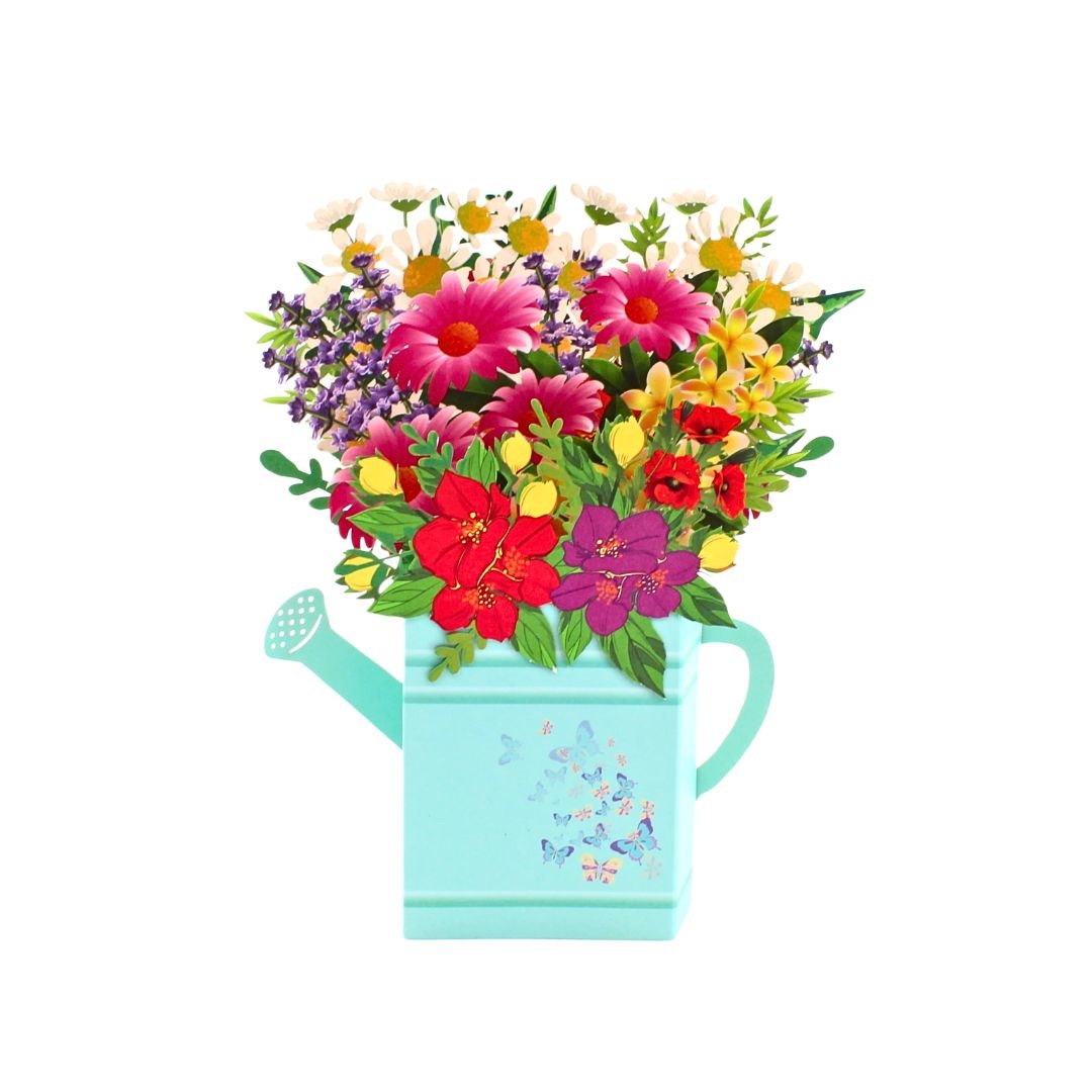 Decorațiune din hârtie Magic Pop-Ups Stropitoare turcoaz