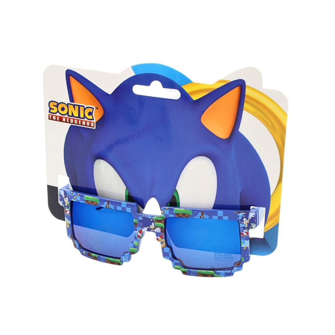 Ochelari de soare pentru copii, Sonic 2, protecție 100% UV, bleu