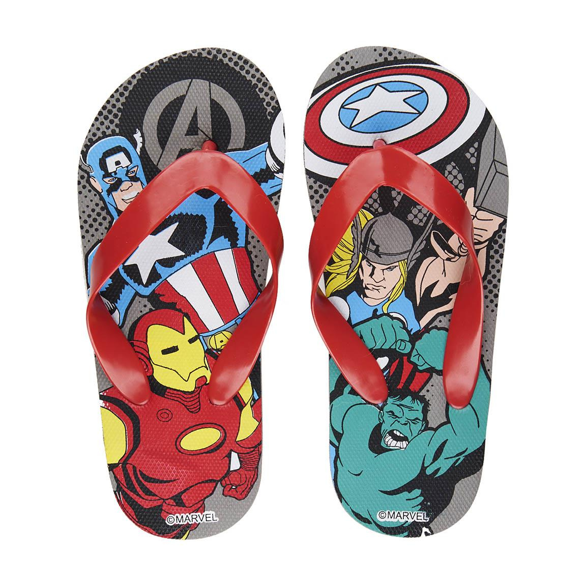 Papuci pentru băieți Avengers supereroi