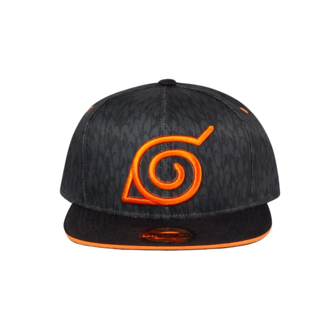 Șapcă reglabilă, pentru băieți, Naruto Shippuden - Badge, 18x16x12 cm, brand Difuzed