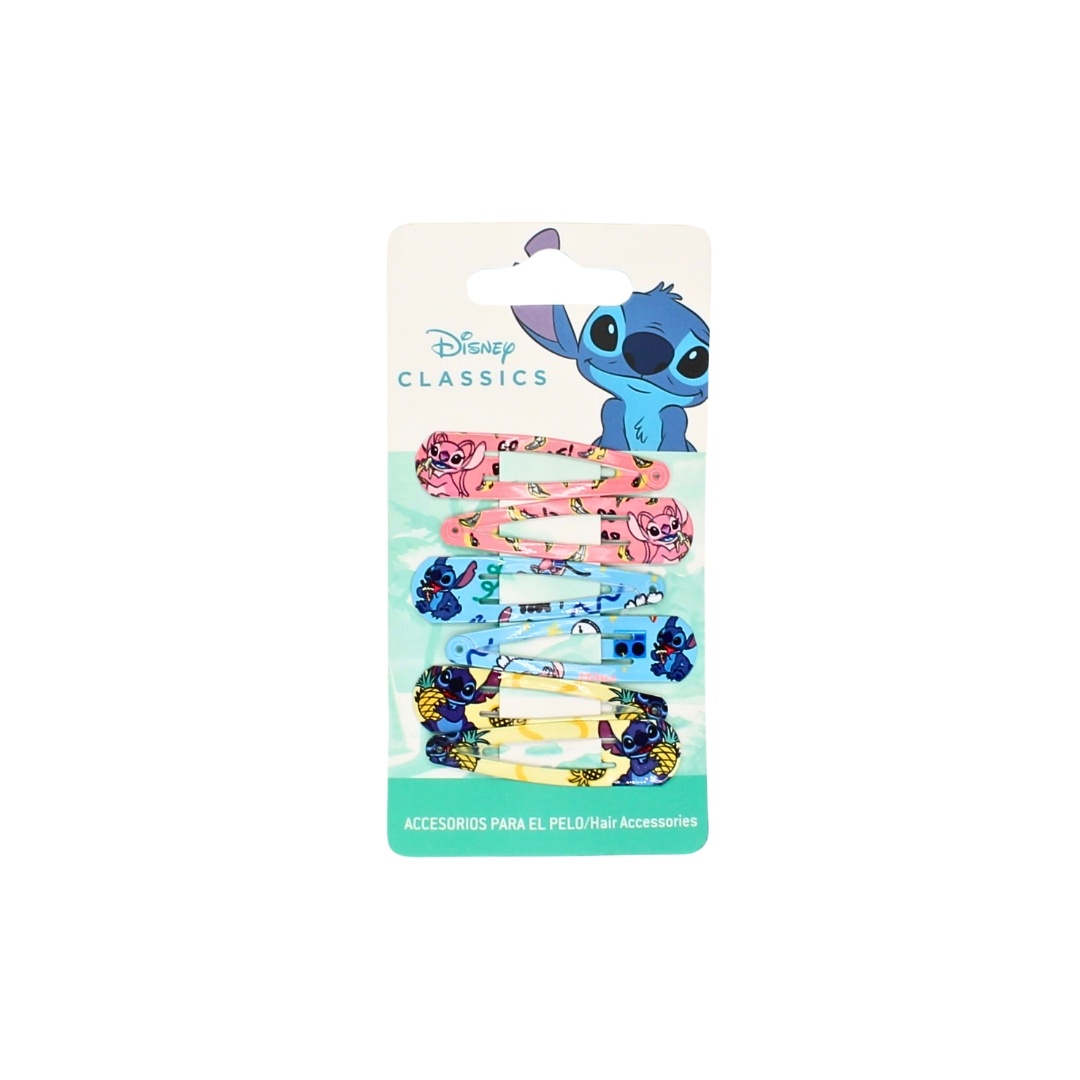 Set 6 accesorii pentru păr, Cerda, model Stitch 2